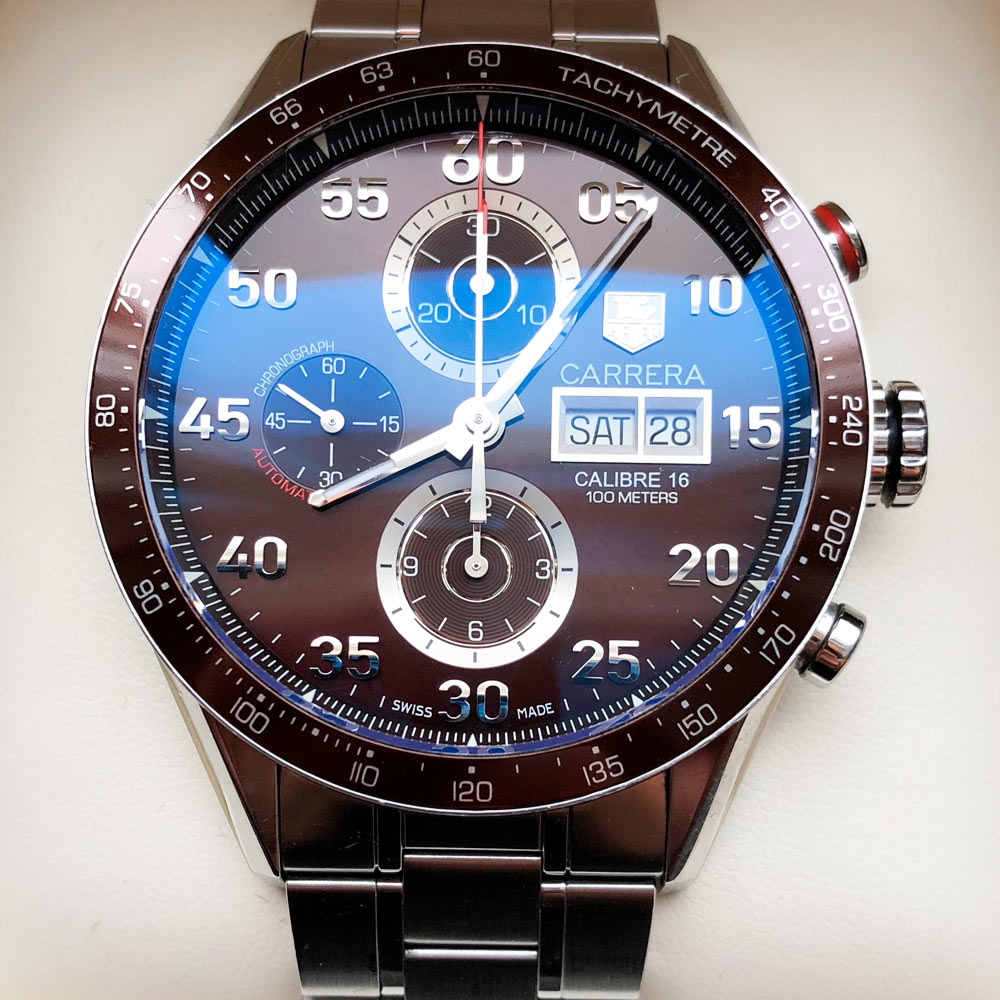 TAG HEUER CARRERA AUTOMATIC CHRONOGRAPH 43мм CV2A12.BA0796