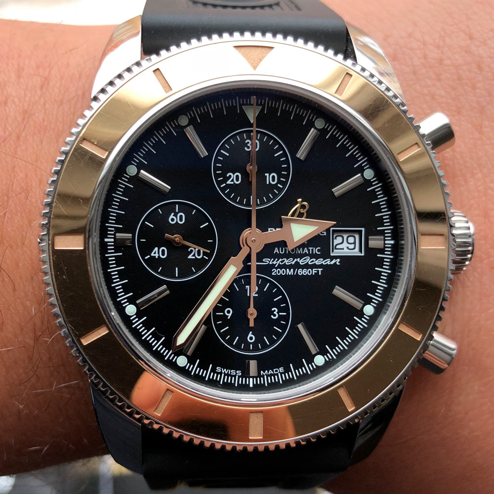 Breitling Superocean Heritage Chronographe Gold 46 U1332012/B908