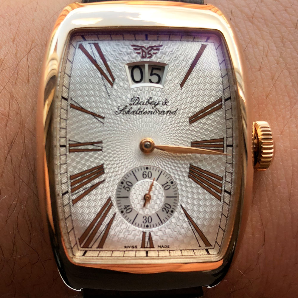 Dubey & Schaldenbrand Aerodyn Data Rose Gold 18k