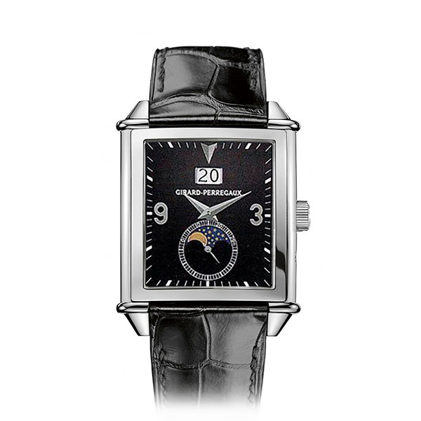 Girard-Perregaux Vintage 1945 King Size 25800-53-651-BCGD White Gold
