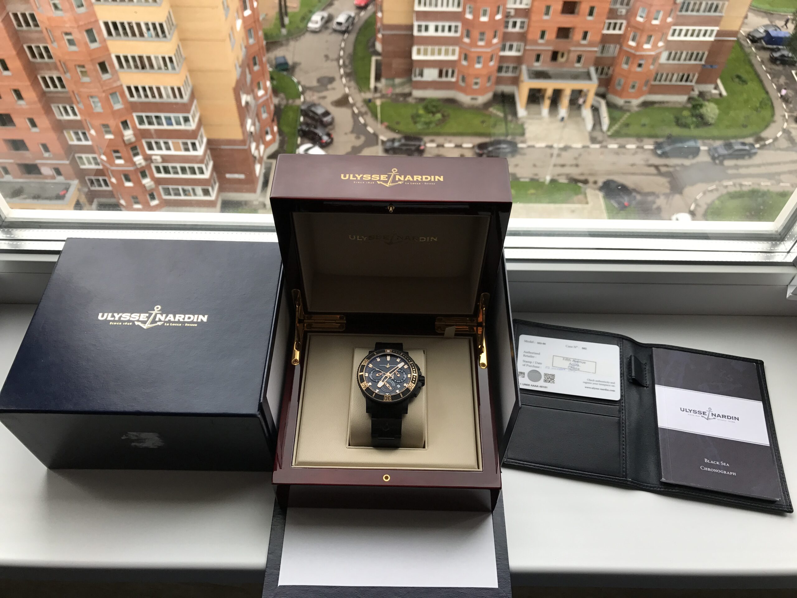Ulysse Nardin Black Sea Chronograph 353-90-3C — изображение 7