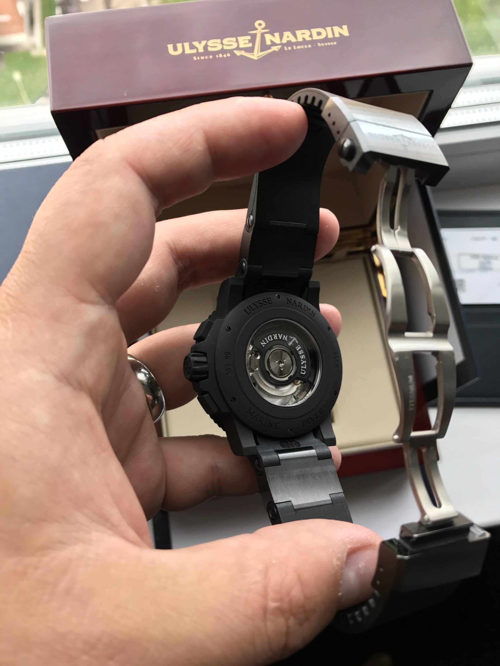 Ulysse Nardin Black Sea Chronograph 353-90-3C — изображение 5