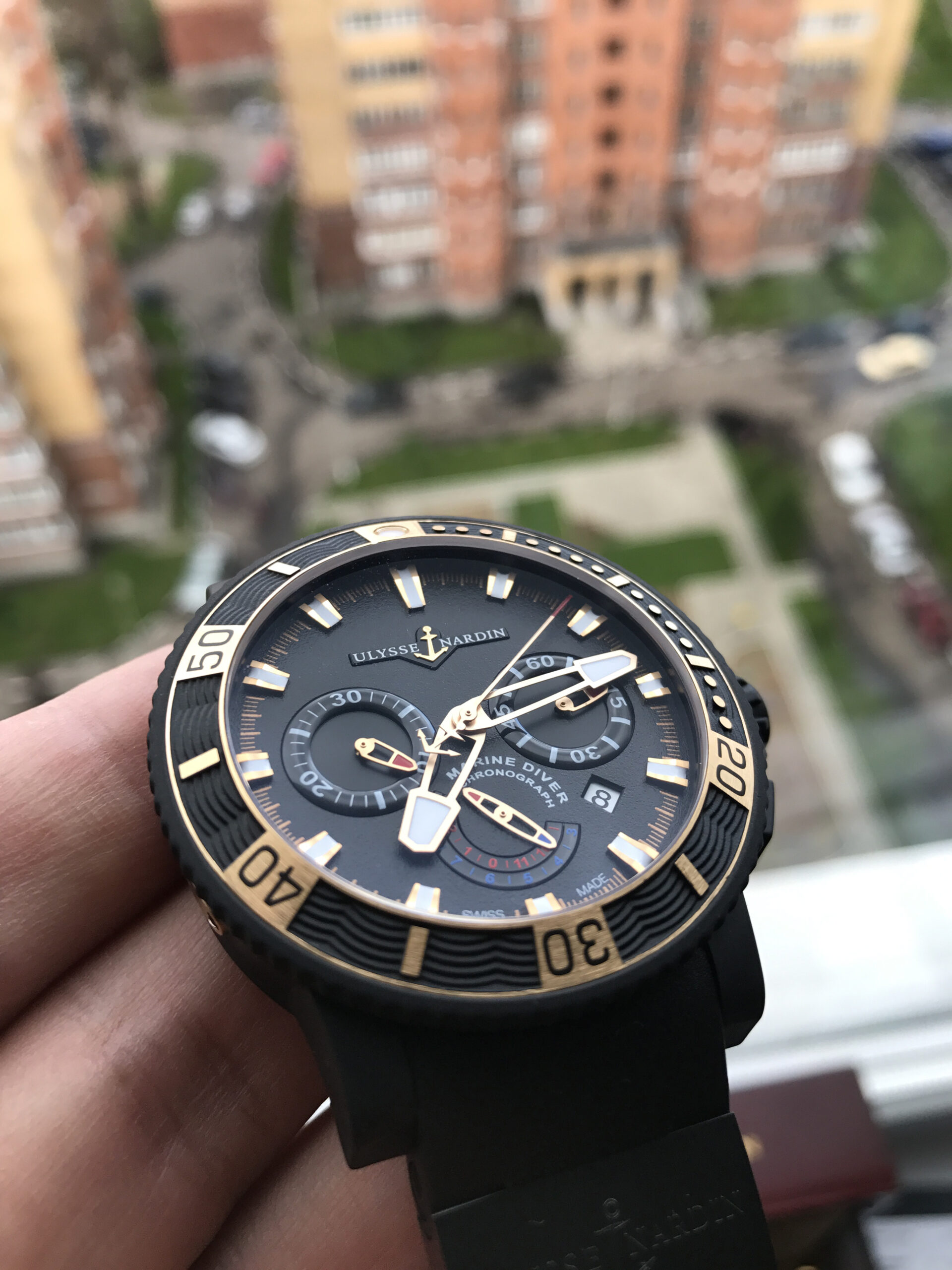 Ulysse Nardin Black Sea Chronograph 353-90-3C — изображение 4
