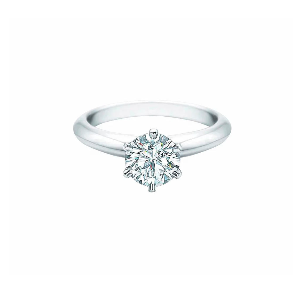 Кольцо Tiffany & Co Solitaire с бриллиантом 0,22 Ct.