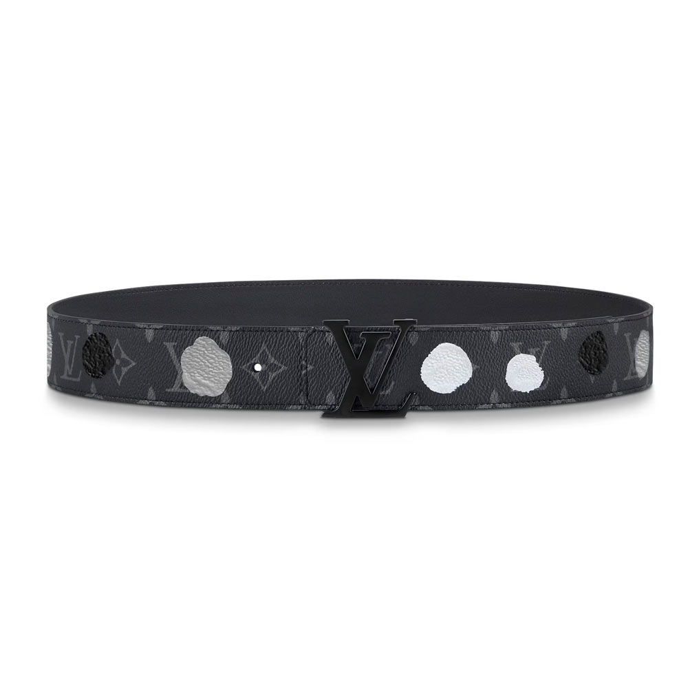 Louis Vuitton X Yayoi Kusama LV Initiales 40 mm Reversible Belt Двухсторонний ремень LV Initiales M0654S