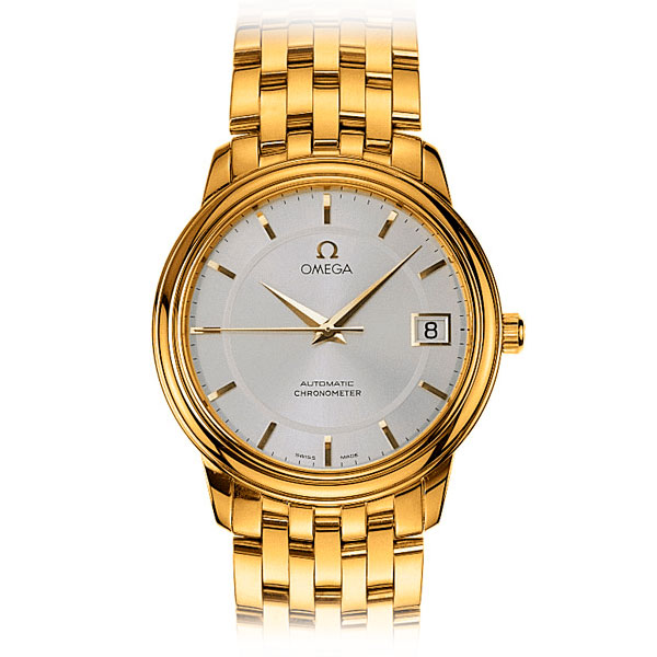 Omega De Ville Prestige Co-Axial Chronometer 35 mm Yellow Gold 750 ref. 4100.31.00
