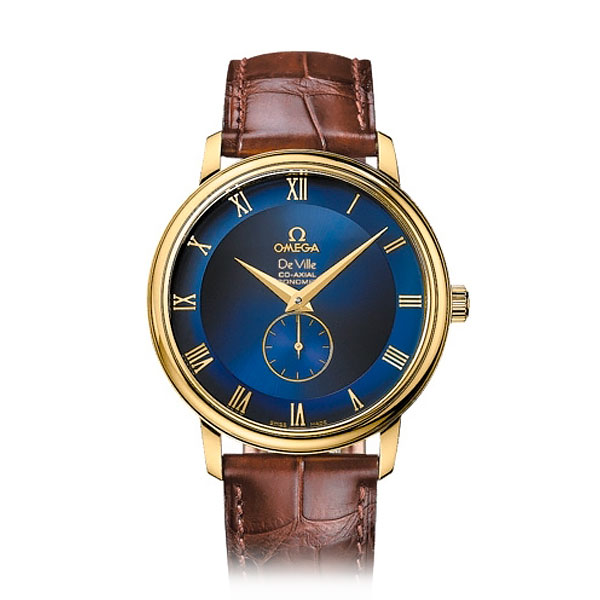 Omega De Ville Prestige Co-Axial Small Seconds Rose Gold 39 mm 4613.80.02