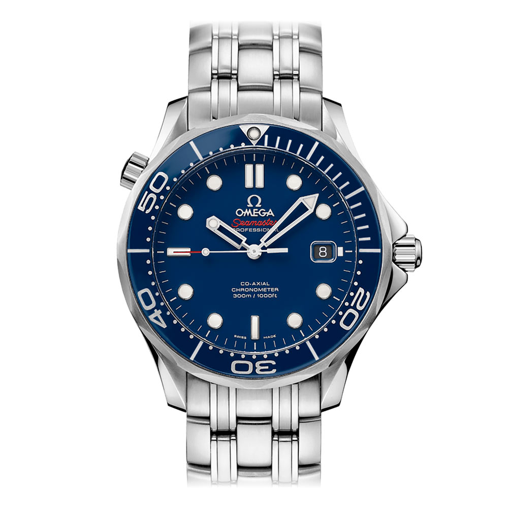 Omega Seamaster Diver 300 m Co-Axial 41 Blue Ceramic REF:. 212.30.41.20.03.001