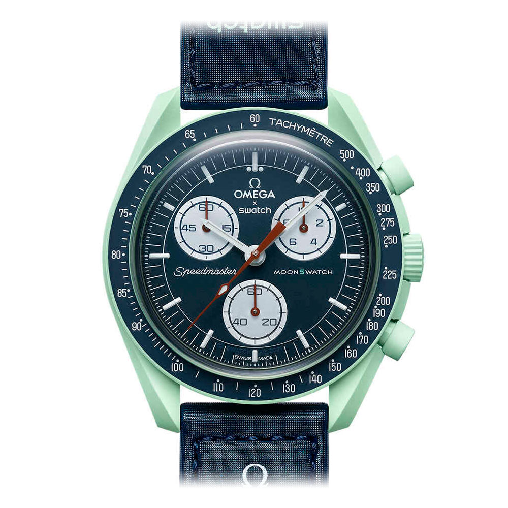 OMEGA X SWATCH BIOCERAMIC MOONSWATCH MISSION ON EARTH SO33G100