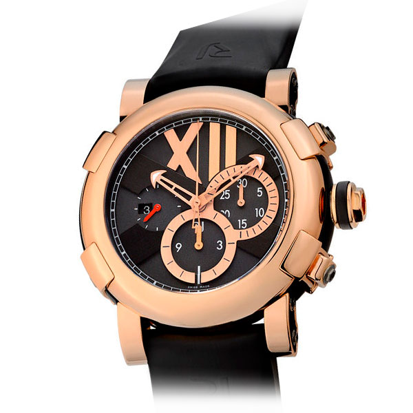 Romain Jerome Sea Titanic Inside Steampunk Chrono Rose Gold Chronograph CH.T.222BB.00.BB RJ