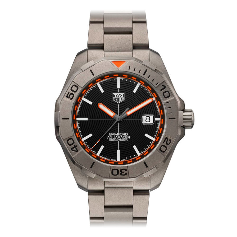 TAG Heuer Aquaracer X Bamford 43 Titanium Limited Edition Calibre 5 ref. WAY208F.BF0638