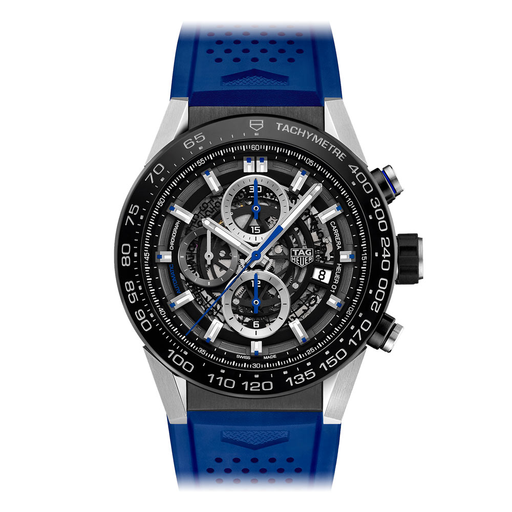 TAG Heuer Carrera Calibre Heuer 01 Automatic Chronograph 45 mm Ref. CAR2A1T.FT6052